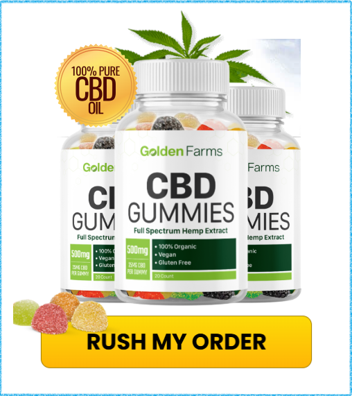 Golden Farms CBD Bottle